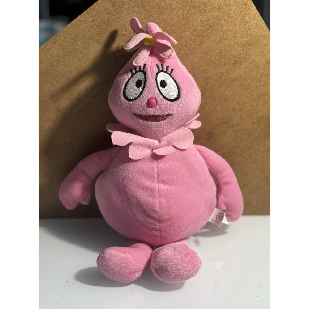 Nickelodeon Foofa Yo Gabba Gabba! Pink 2010 Nanco 15" Stuffed Plush Toy Doll